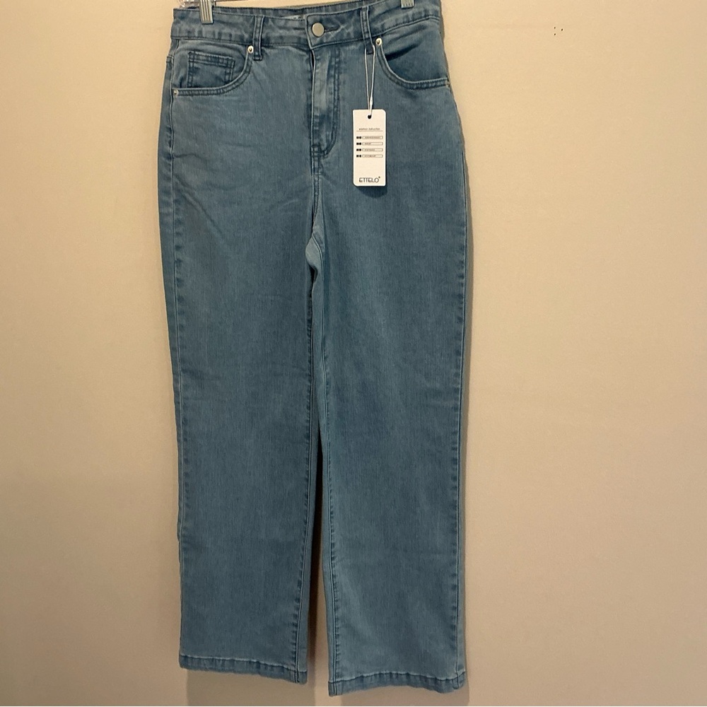 Ettelo Denim Collection Women's’s Wide leg jeans size 6